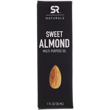 Sports Research, Sweet Almond Multi-Purpose Oil, 1 fl oz (30 ml)