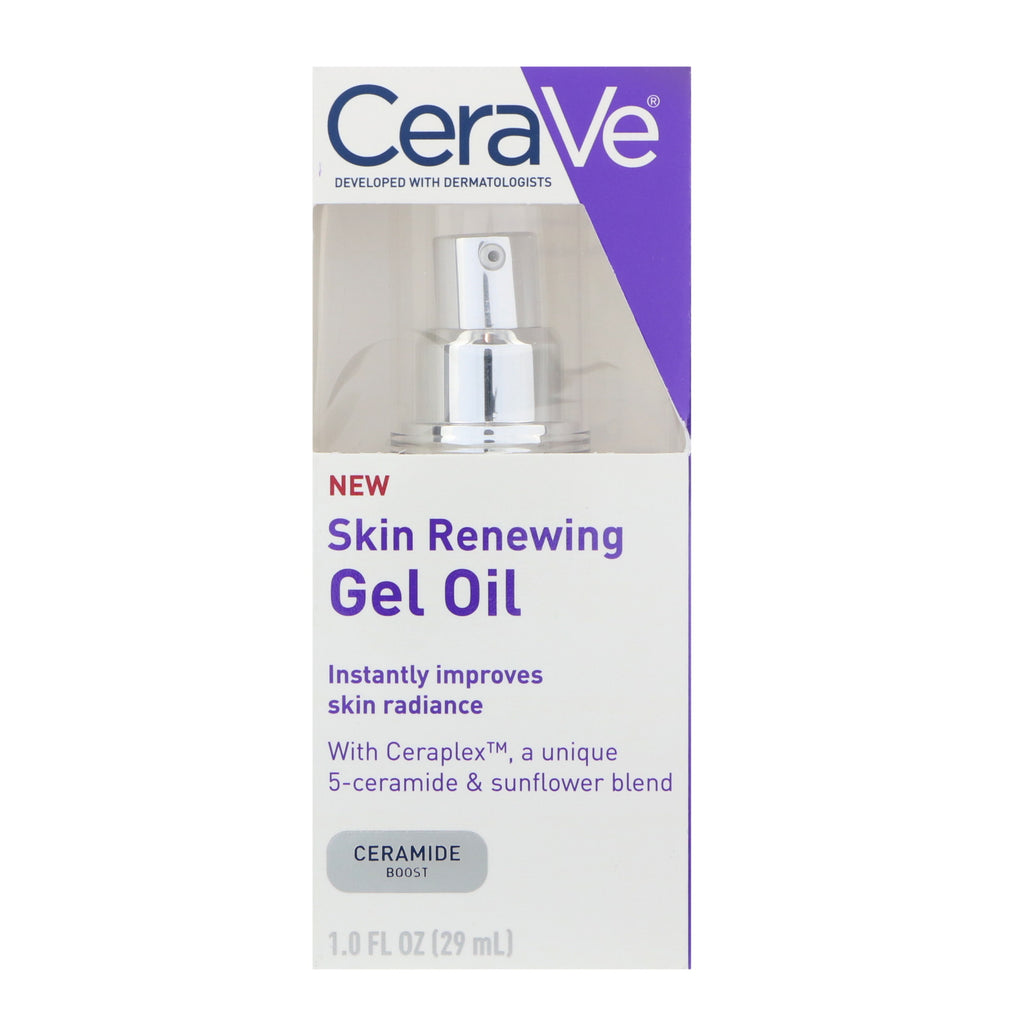 CeraVe, olio gel rinnovante per la pelle, 1 fl oz (29 ml)