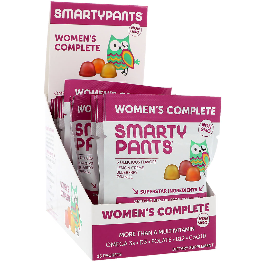 SmartyPants, Damkomplett, 15 paket