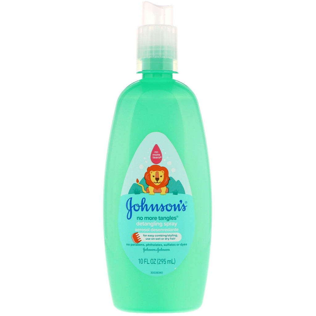 Johnson's, No More Tangles, Spray démêlant, 10 fl oz (295 ml)