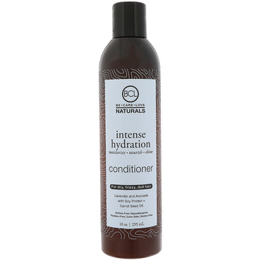 BLC, Be Care Love, Naturals, Hydratation intense, Après-shampooing, 10 oz (295 ml)