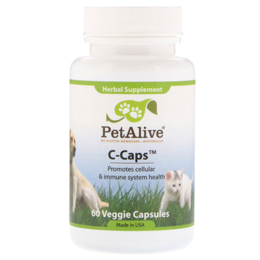PetAlive, C-Caps, 60 capsules végétariennes