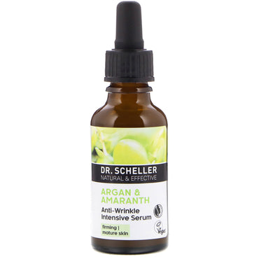 Dr. Scheller, Anti-rynke intensivt serum, Argan & Amaranth, 1,0 fl oz (30 ml)