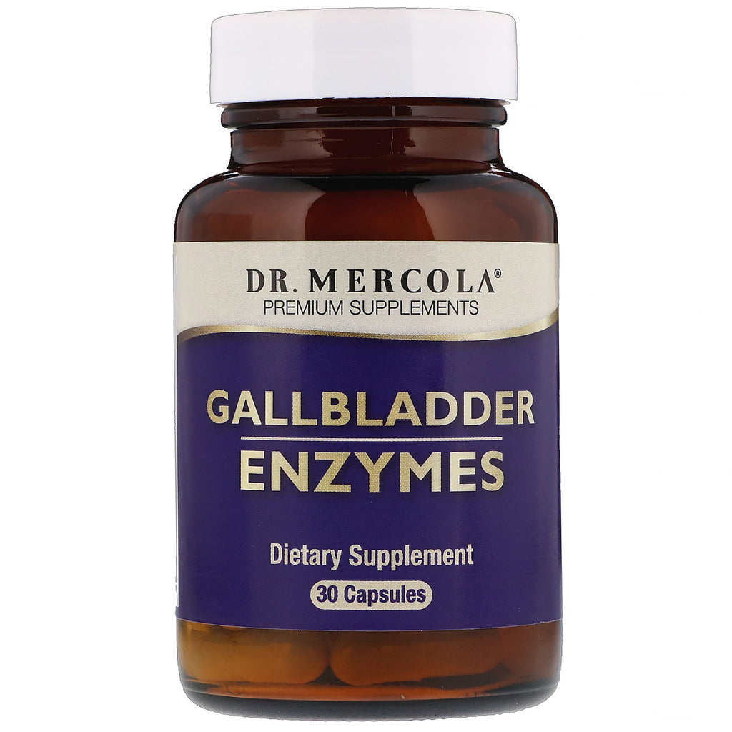 Dr Mercola, Enzymes de la vésicule biliaire, 30 gélules