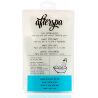 AfterSpa, guantes exfoliantes, 1 par