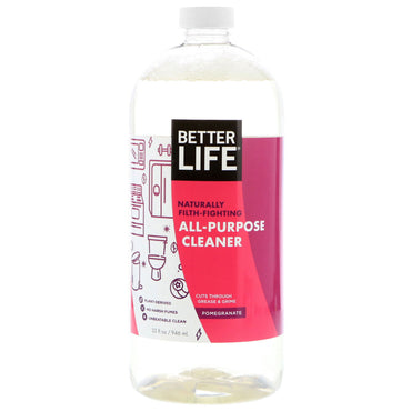 Better Life, All-Purpose Cleaner, Granatæble, 32 fl oz (946 ml)