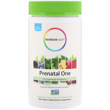 Rainbow Light, Prenatal One, 180 Tablets