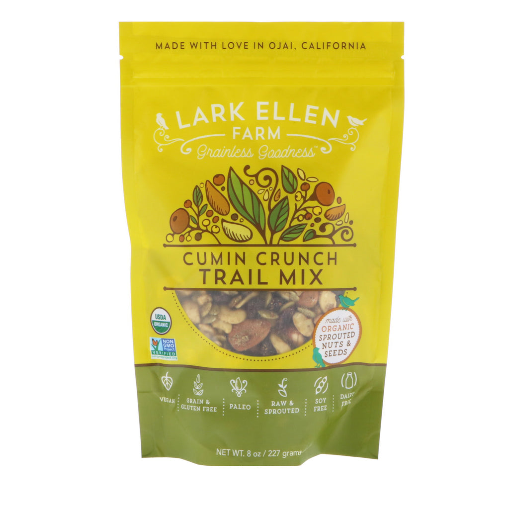 Lark Ellen Farm, mezcla de frutos secos, comino crujiente, 8 oz (227 g)
