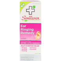 Similasan, Remède contre les bourdonnements d'oreilles, Gouttes auriculaires, 10 ml (0,33 fl oz)