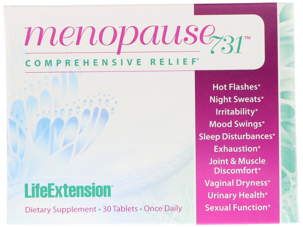 Life Extension, Menopausia 731, 30 comprimidos