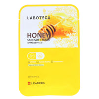 Leaders, Labotica, Honey Skin Soft Mask, 1 Mask, 20 ml