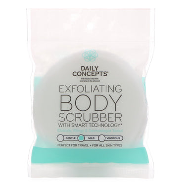 Daily Concepts, Exfoliating Body Scrubber, Mild, 1 Scrubber