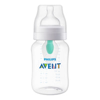 Philips Avent, biberón anticólicos con ventilación AntiFree, 1+ meses, 1 biberón, 9 oz