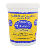 Stewart, Pro-Treat, Freeze Dried Treats, For Dogs, Chicken Liver, 3 oz (85 g)