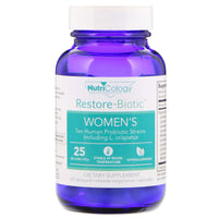 Nutricology, Restore-Biotic Women's, 60 capsules végétariennes à libération retardée