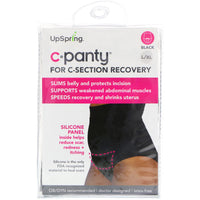 UpSpring C-Panty For C-Section Recovery Black Size L/XL