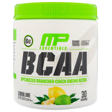 MusclePharm, BCAA Essentials, Citron Lime, 0,52 lb (234 g)