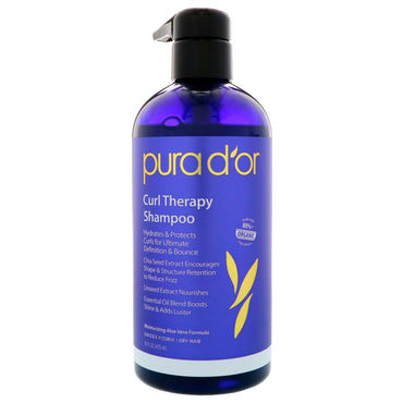 Pura D'or, Shampooing Curl Therapy, 16 fl oz (473 ml)