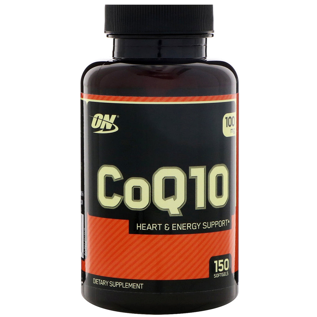 Optimum Nutrition, CoQ10, 100 mg, 150 cápsulas blandas