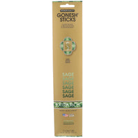 Gonesh, Extra Rich Incense Sticks, Sage, 20 Sticks