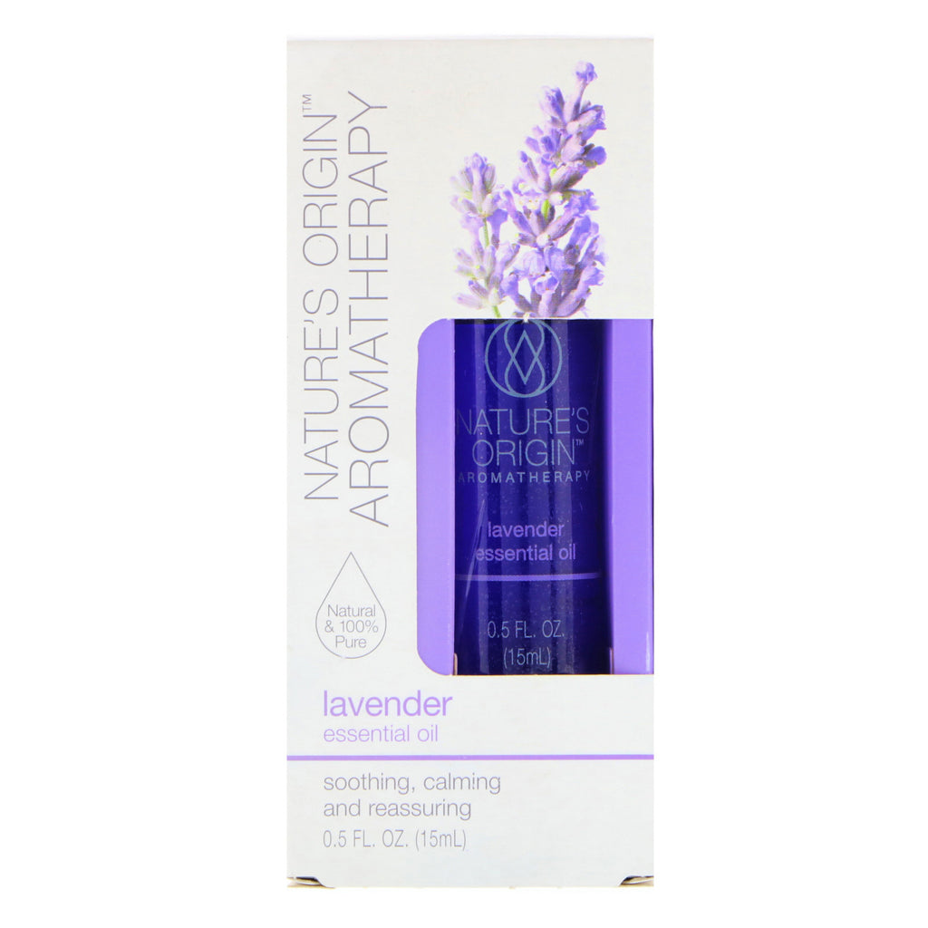 Nature's Origin, Aromatherapy, Essential Oil, Lavender, 0.5 fl oz (15 ml)