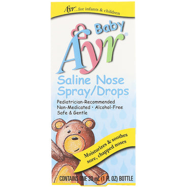 AYR Baby Saline Nose Spray/Drops 1 fl oz (30 ml)