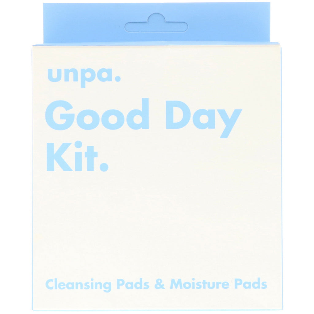 Unpa. Good Day Kit Almohadillas limpiadoras y almohadillas humectantes Kit de 6 piezas