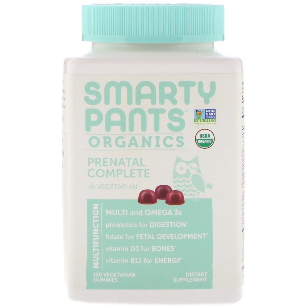 SmartyPants, s, Prenatal Complete, 120 גומי צמחוניים