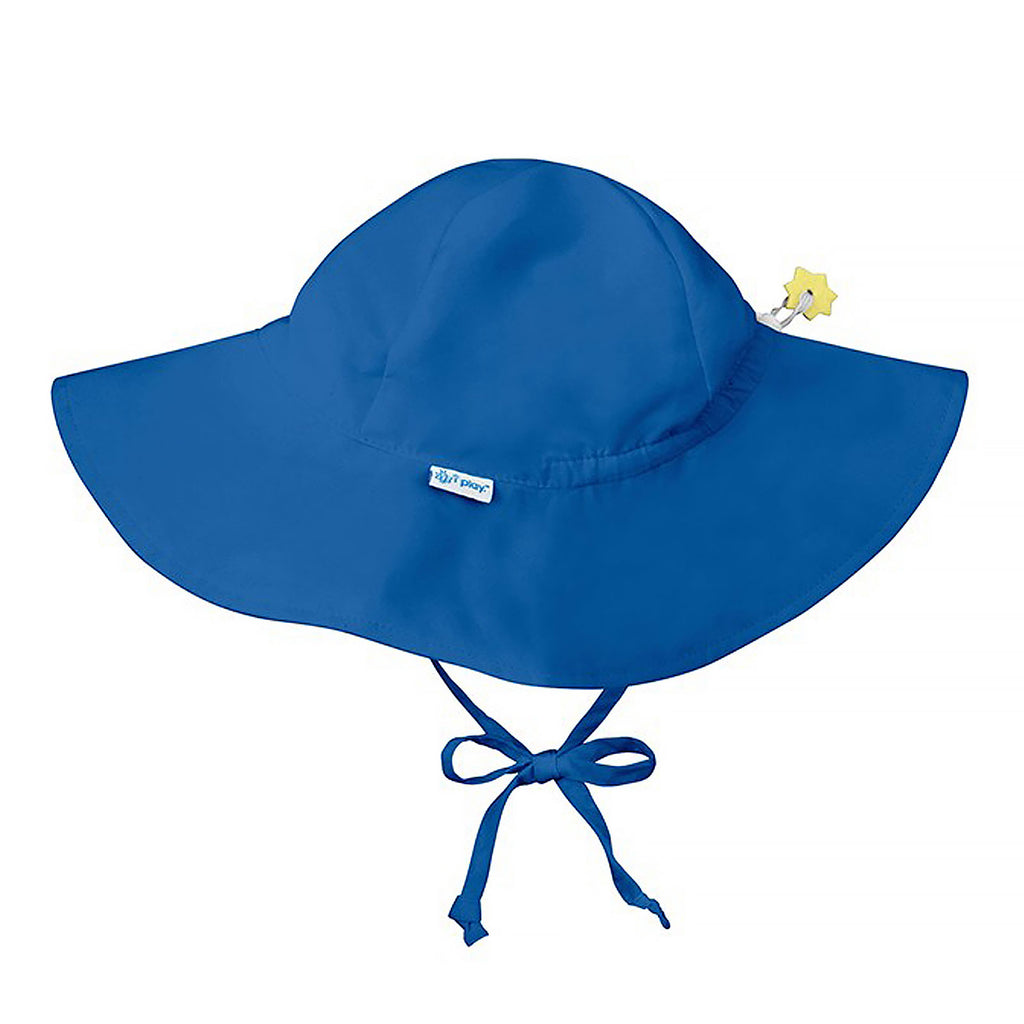 iPlay Inc., قبعة للحماية من الشمس، عامل حماية من الشمس 50+، أزرق داكن، 2-4 سنوات، قبعة واحدة