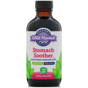 Oregon's Wild Harvest, Stomach Soother, Peppermint, 4 fl oz (118 ml)