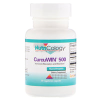 Nutricología, CurcuWin 500, 30 Cápsulas Vegetarianas