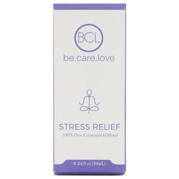BLC, Be Care Love, 100% pure etherische oliemix, stressverlichting, 0,34 fl oz (10 ml)