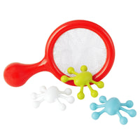 Boon, Water Bugs, Floating Bath Toys with Net, 10+ Months