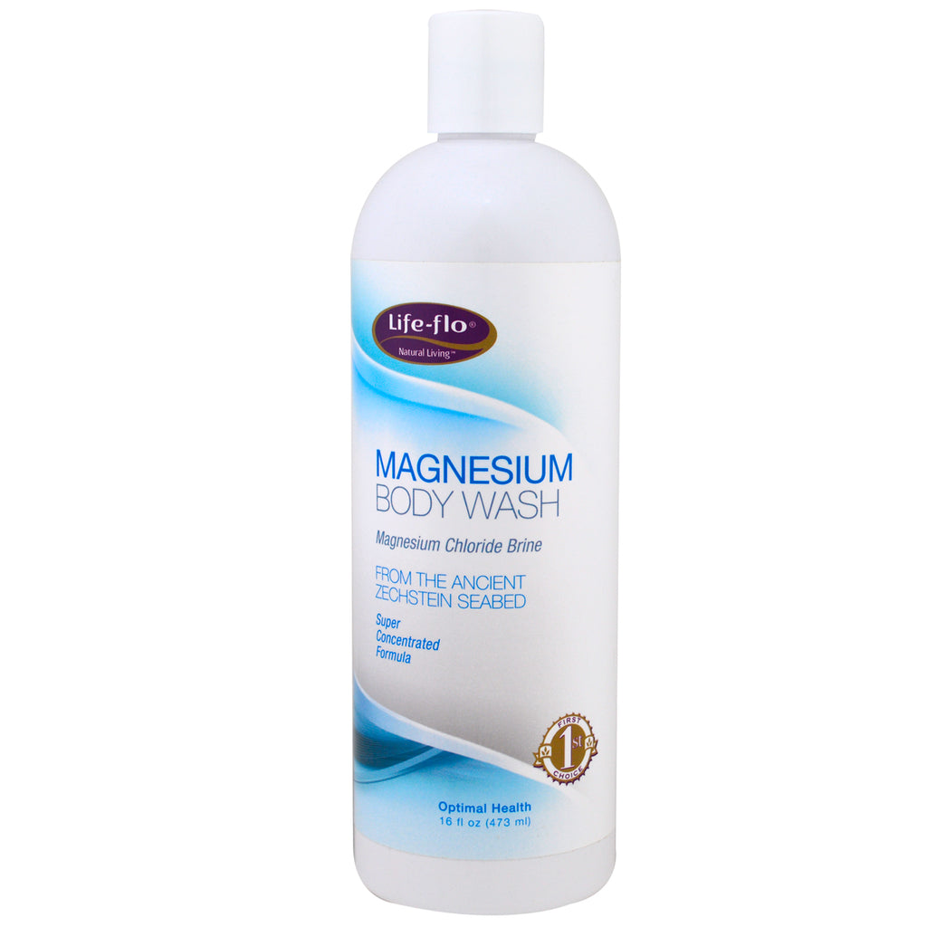 Life Flo Health, Magnesium Body Wash, Magnesiumchloride-pekel, 16 fl oz (473 ml)