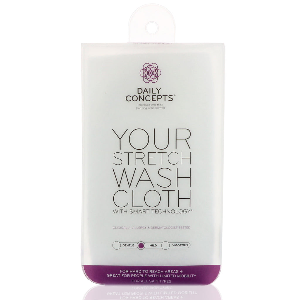 Daily Concepts, Your Stretch Wash Cloth, Mild, 1 Cloth