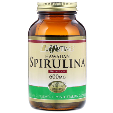 Life Time, Hawaiian Spirulina, 600 mg, 90 Vegetarian Capsules