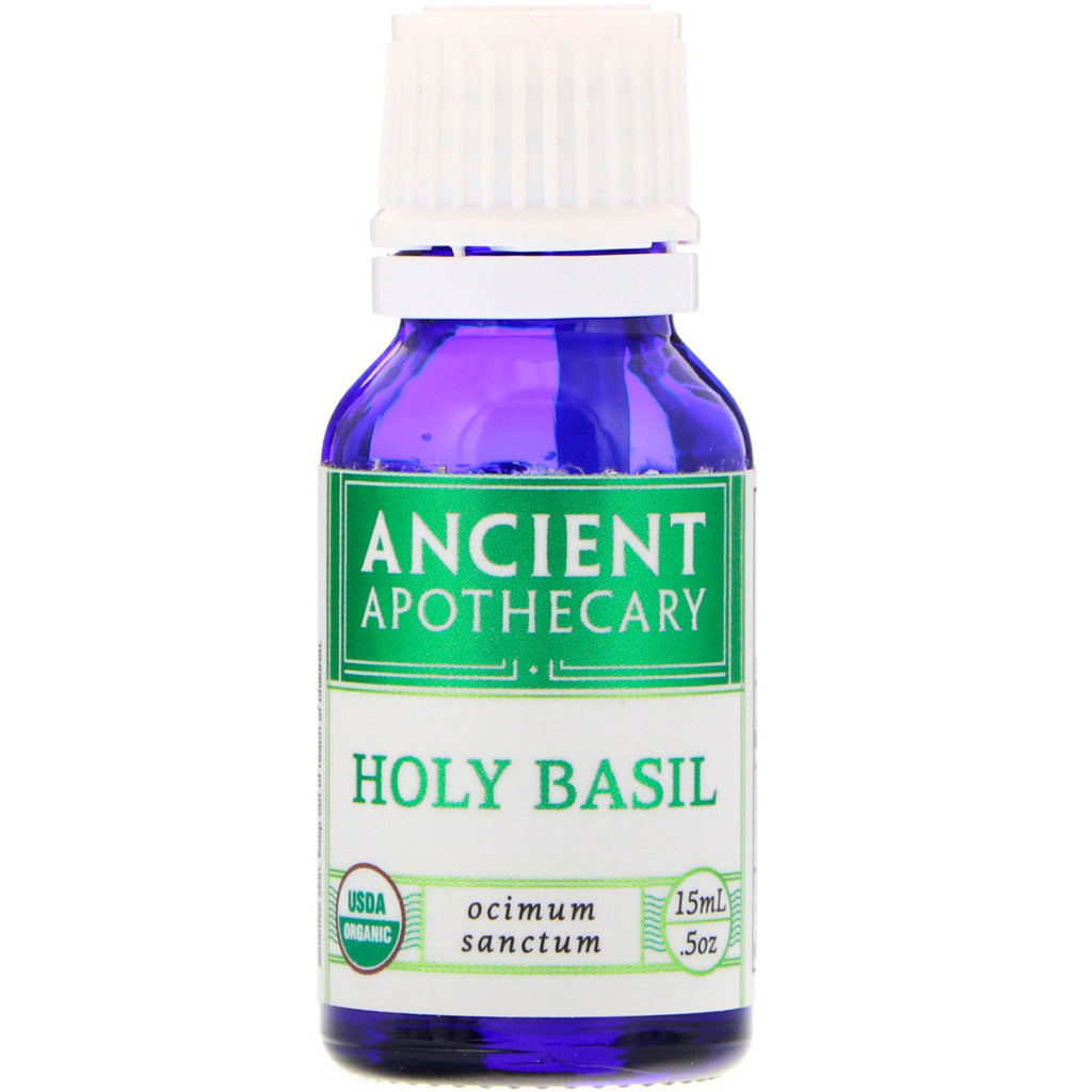 Ancient Apothecary, Holy Basil, .5 oz (15 ml)