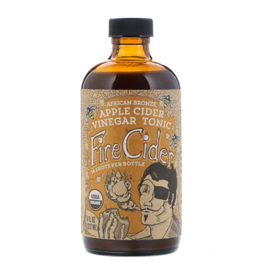 Vuurcider, appelciderazijntonic, Afrikaanse bronzen honing, 8 fl oz (237 ml)