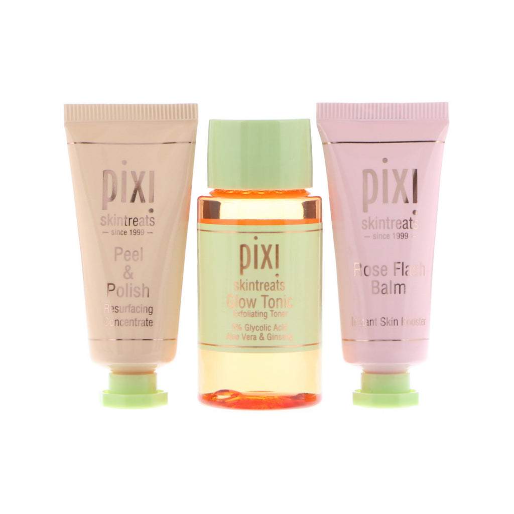Pixi beauty, טיפול פנים מהיר הבזק, ערכת 3 חלקים