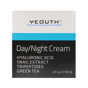 Yeouth, Crema de día/noche, 4 fl oz (118 ml)