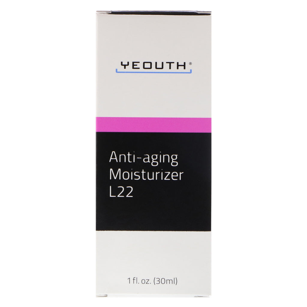 Yeouth, Cremă hidratantă anti-îmbătrânire L22, 1 fl oz (30 ml)