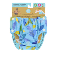 Charlie Banana, Reusable Easy Snaps Swim Diaper, X-Large, 1 Diaper