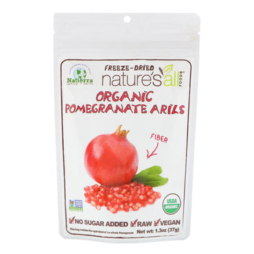 Natierra Nature's All ,  Freeze-Dried, Pomegranate Arils, 1.3 oz (37 g)
