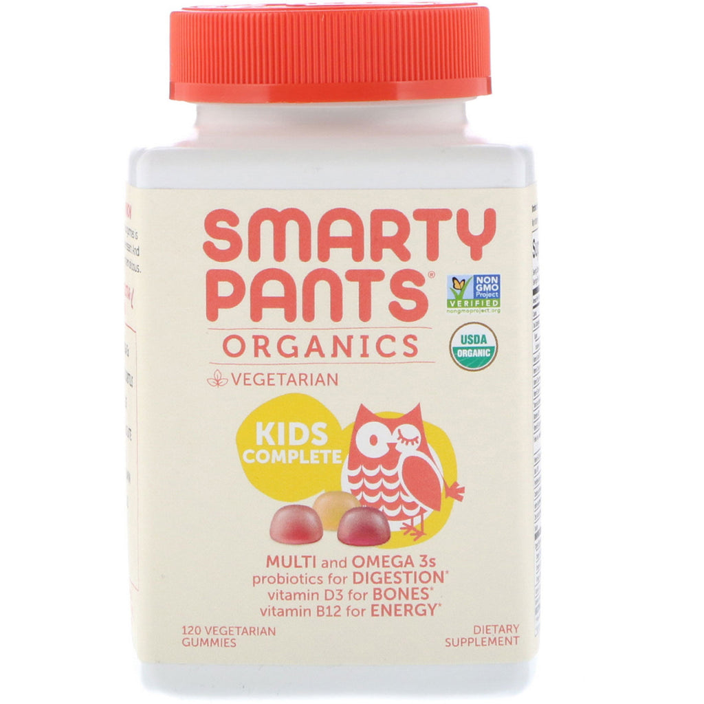 SmartyPants, s, Kids Complete, 120 Vegetarian Gummies