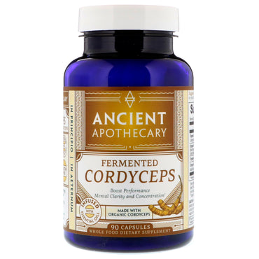 Ancient Apothecary, Cordyceps fermentado, 90 cápsulas