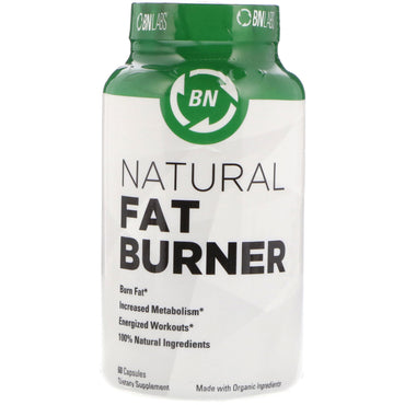BN LABS, Natural Fat Burner, 60 Capsules