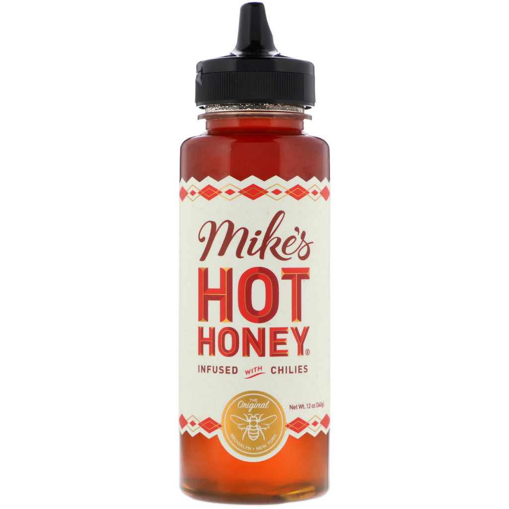 Mike's Hot Honey, infuzat cu ardei iute, 12 oz (340 g)
