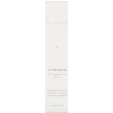 KLAVUU, White Pearlsation, Crème solaire Ideal Actress Backstage SPF30 PA++, 1,01 fl oz (30 ml)