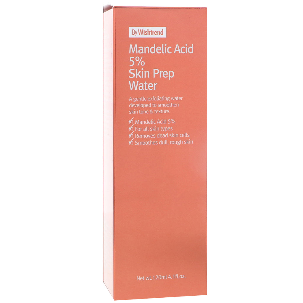 Acid Mandelic Wishtrend 5% apă pentru pregătirea pielii 4,1 fl oz (120 ml)