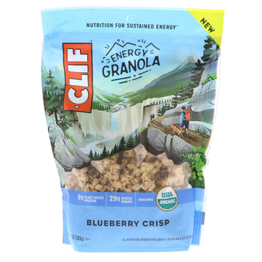 Clif Bar, Clif Energy Granola, croustillant aux bleuets, 10 oz (283 g)